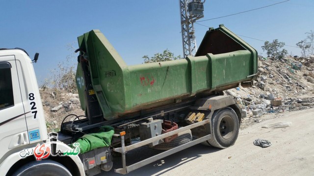 كفر قاسم : توزيع حاويات كبرى في جميع انحاء المدينة لبقايا الاضاحي , نادر ابو عقل :  حافظوا على كفر قاسم نظيفة  